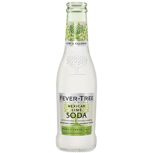 FEVER TREE LIME SODA 200X24